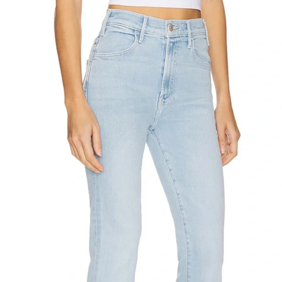 Mother Jeans The Hustler Ankle Light Blue Jeans 28 - Picture 6 of 17